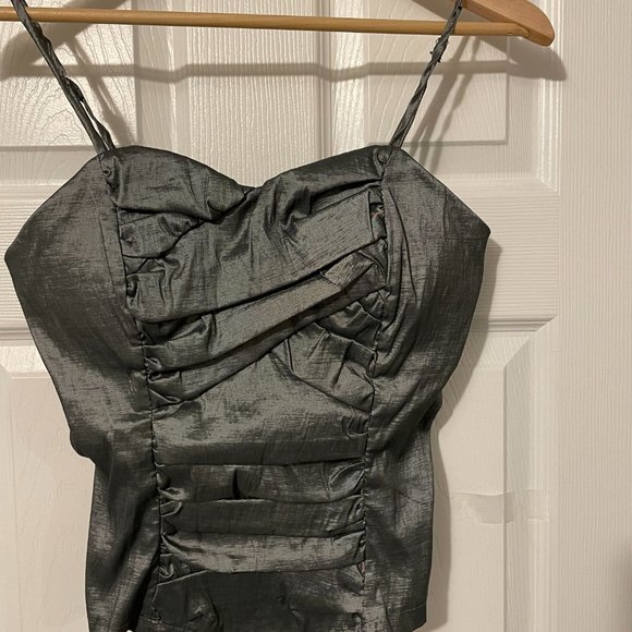 2 women Corsets - black/silver , size large - Picture 9 of 9